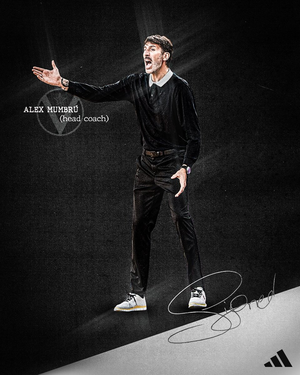 VirtusBo's tweet photo. 𝐀𝐋𝐄𝐗 𝐌𝐔𝐌𝐁𝐑𝐔́.
A new chapter.
Welcome, Coach! ⚪️⚫️ https://t.co/vmbFJuy7O7