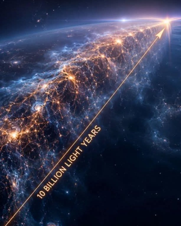 konstructivizm's tweet photo. Imagine a structure so vast that light itself would take 10 BILLION years to cross it.Astronomers have found one of the largest known structures in the observable universe: the Hercules–Corona Borealis Great Wall. They discovered this cosmic behemoth by mapping powerful gamma-ray bursts — the brightest explosions in the cosmos — using them as cosmic beacons to reveal where matter is massively clustered across incomprehensible distances.But here’s the part that breaks cosmology:  According to the standard model, the universe should look roughly the same everywhere on the largest scales. Yet this colossal wall stretches far bigger than our theories comfortably allow — challenging everything we thought we knew about how structure forms in the https://t.co/AnpMSLNToc our understanding of the universe incomplete? Are even larger structures still hiding out there? The Hercules–Corona Borealis Great Wall is a humbling reminder: no matter how advanced our science gets, the universe still loves to surprise us. Every discovery shows just how small we are in the grand scheme… and how breathtakingly extraordinary it all is. If this blew your mind, share it with a fellow space lover!