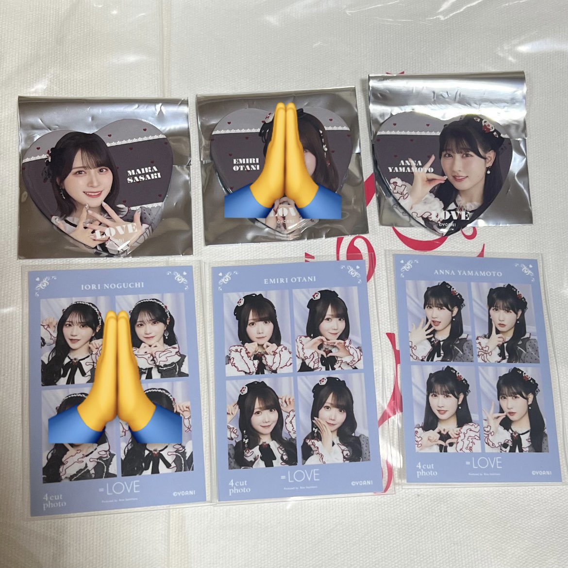 FuruTore46's tweet photo. イコラブ 国立 トレ
缶バッジ 4カット

求 齋藤樹愛羅(何でも)もしくは買取

譲 画像の通り

国立6/21or幕張6/28にて現地トレ希望です。
条件の合う方いましたらお願い致します。
お写真にてご提示頂けますと幸いです。 https://t.co/xg7ULMhcwv