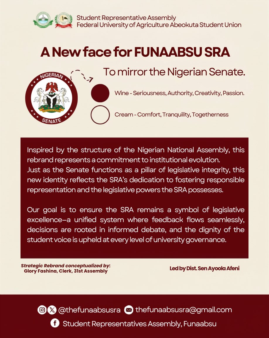FUNAABSU SRA tweet media