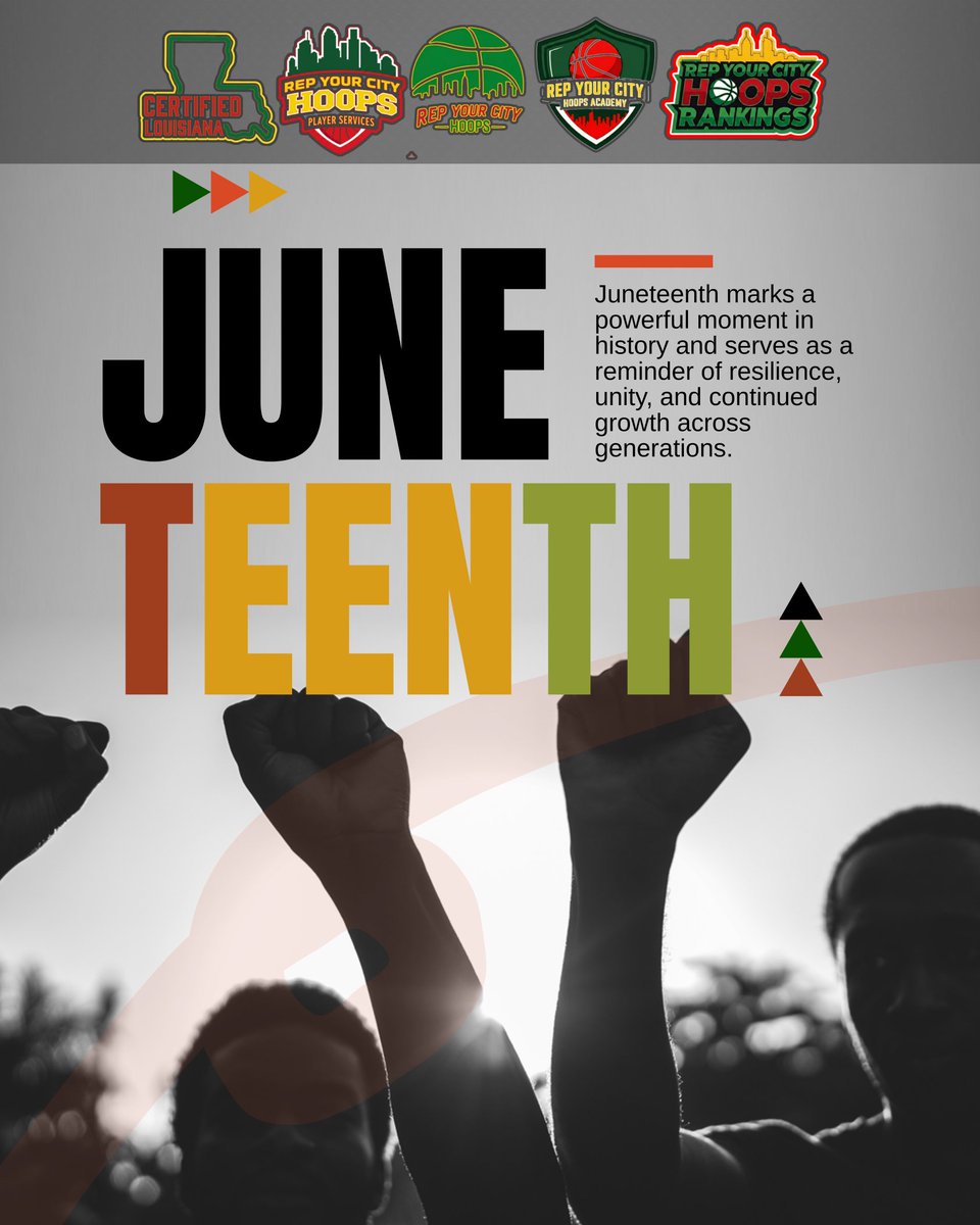 RepYourCityHoop's tweet photo. True freedom is the opportunity to chase your dreams. Keep working, keep growing, and keep pushing forward. Happy Juneteenth! 🏀🔥 #iRepThaBoot #RepYourCityHoops #Freedom #Juneteenth https://t.co/Dwu03t7Cw3