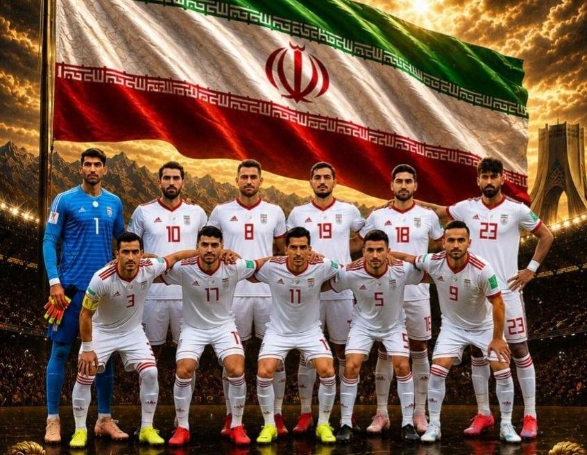 nikhafarin's tweet photo. همیشه پشت تیم ملی ایران هستیم ؛ در برد و باخت.
#WorldCup2026 https://t.co/H4qTBLHRAx