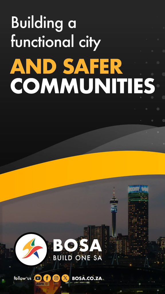 Leslee_ZA's tweet photo. A safer Johannesburg means stronger communities, thriving local businesses, and greater confidence in our city’s future. Building safety is about building opportunity too. This is the vision the city needs #BuildJoburg #BuildJozi #NHWforMayor https://t.co/GhhXOSaKjq