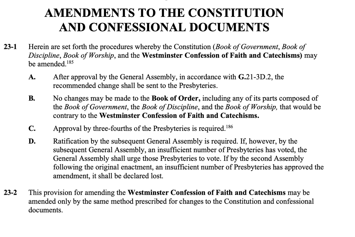 MartinBennet2's tweet photo. EPC Member here. The EPC voted to allow people with SSA who are celibate to be pastors in their first vote.  It will need 3/4's of the 16 EPC (12) Presbyteries to pass at the 2027 GA.  There are 4 Presbyteries that have already voted to oppose this change prior to the 2026 GA.  So, all that is needed to defeat it is one Presbytery.

The Presbytery of Mid-America will vote on allowing Memorial into the Presbytery this summer.  This Presbytery geographically is almost the entirety of the state of Missouri sans the bootheel.

The Conservative Elders are saddened but are not giving up. For updates consult https://t.co/wk5d713Gmc