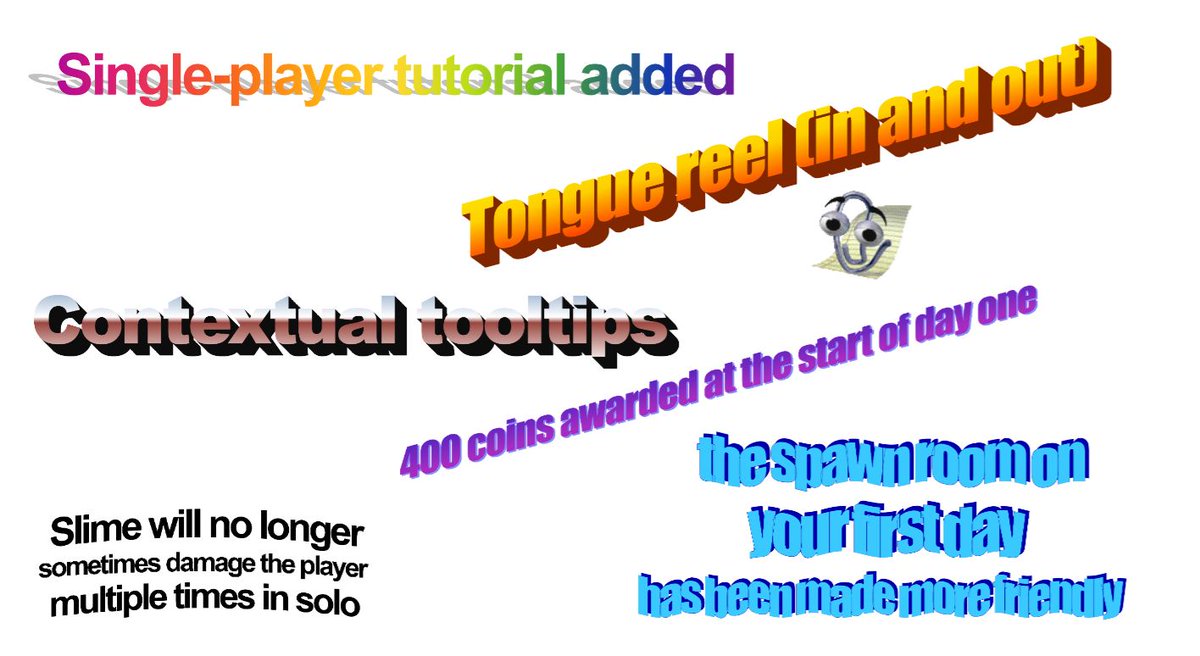 PanicStationsHQ's tweet photo. WE'VE ONLY GONE AND DONE ANOTHER STEAM UPDATE!!!

🐸  FROG SCHOOL UPDATE! 🐸 

TUTORIAL + REELING + LOADS MORE (see pic below)

For keyboard: R - Reel In, T - Reel Out
For controller: LT - Reel In, LB - Reel Out https://t.co/XUxeiQZIYt