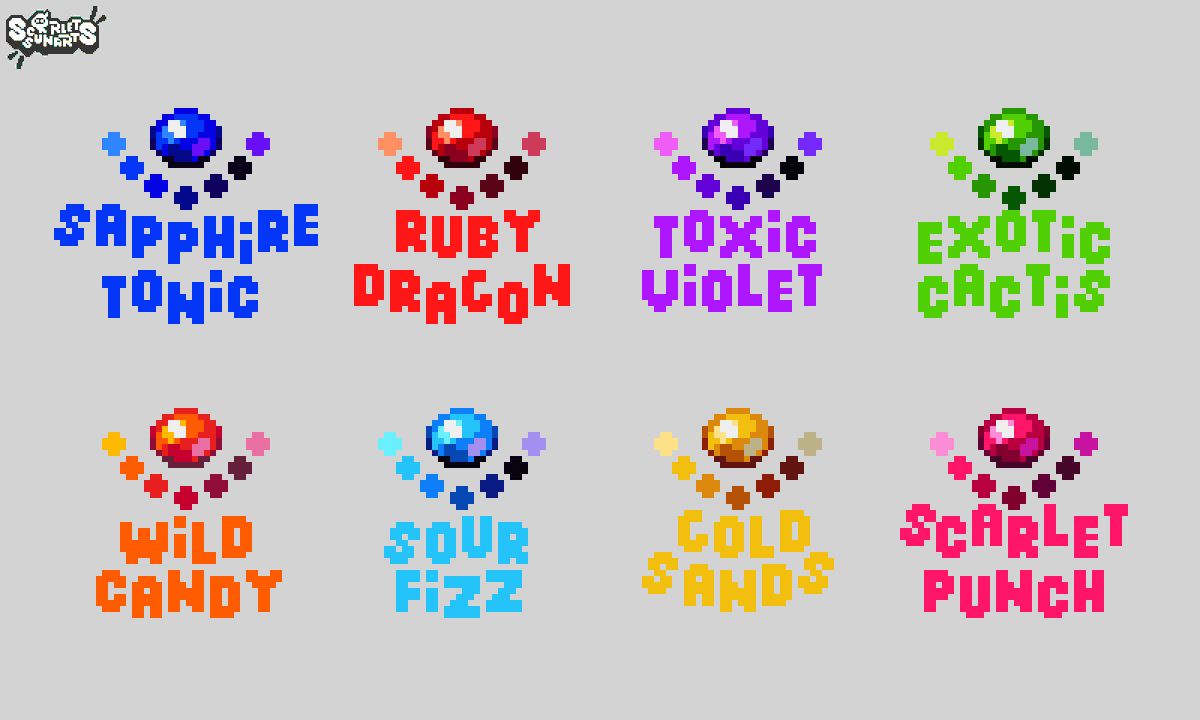ScarletSunArts's tweet photo. Common colors I use🎨
#Pixelart https://t.co/ZcjQ0LvjPX
