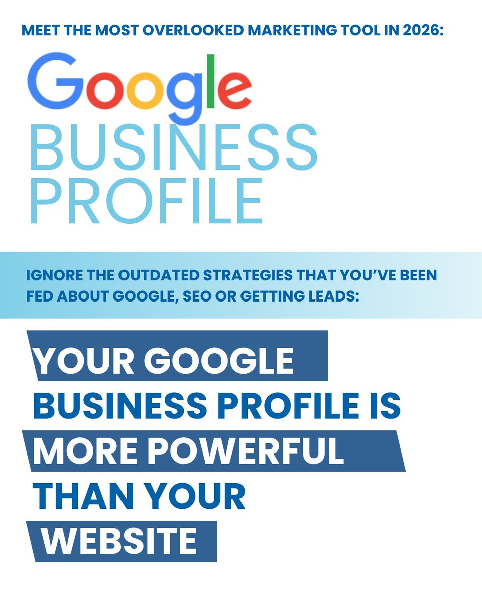 VpsAgency's tweet photo. Your website is important, but your Google Business Profile is usually the first step in a customer's journey. If you're not actively managing it, you may be missing opportunities to attract and convert local customers.

#GoogleBusinessProfile #LocalSEO #LeadGeneration https://t.co/qbkSbZpAvw