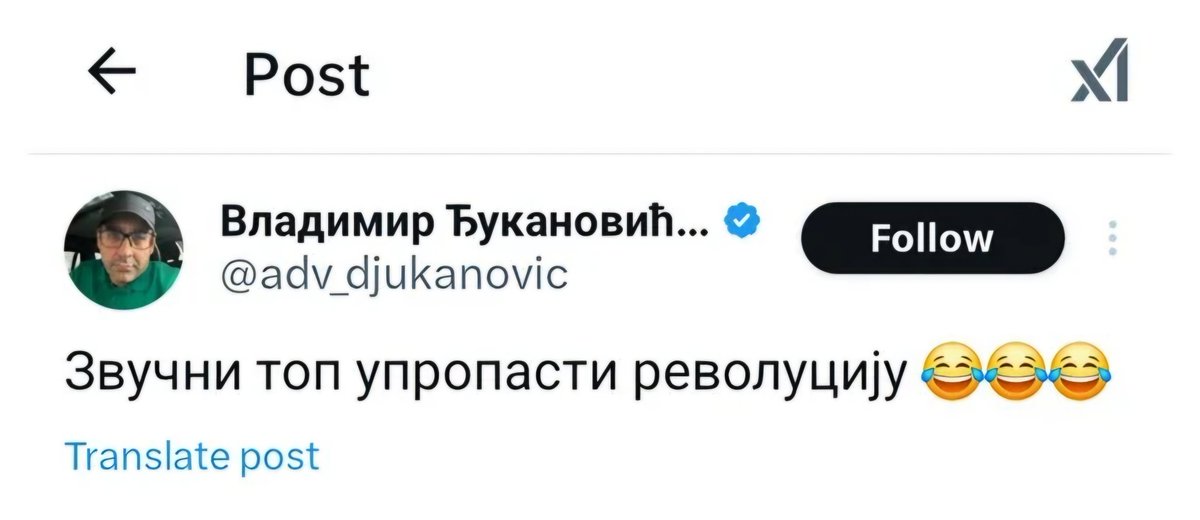 mirkotopalovic7's tweet photo. Kad hapse Đuku? https://t.co/wrdMGHsMTg