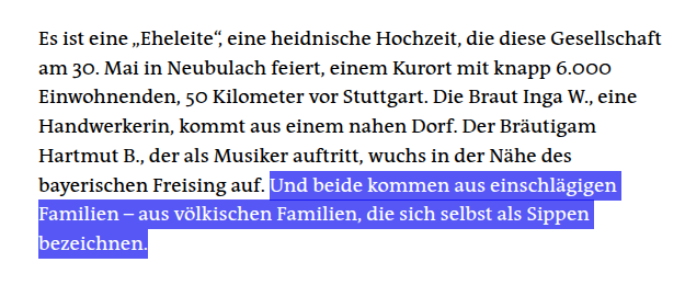GerryKleber's tweet photo. Einschlägige Familien - dachte erst an Fahrende oder palästinensisch-libanesische Großfamilien. Oder türkisch-arabische Clans. Dabei sind es Eingeborene, die zuhause eine Hochzeit ohne Imam feiern. Womöglich so, wie früher Hippie-Oma &amp; Opa der Autoren. Dem totalitären Offspring. https://t.co/l5D7g20UfE