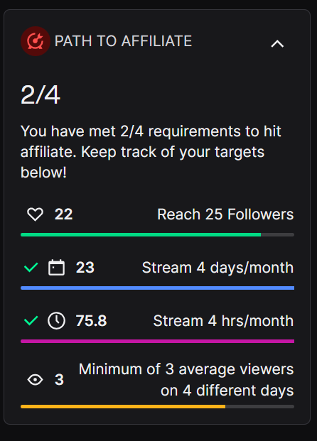Blak_Hex's tweet photo. Can I make it this Stream? #affiliate #twitch #pathtoaffiliate https://t.co/r69gRiUw62