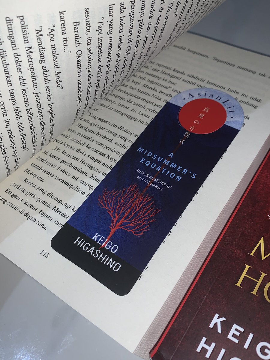 mandrools's tweet photo. wts buku novel keigo ori gramed (LIKE NEW 1x baca doang jujur masih wangi gramed). co oren ya no nego (harga udh incl all admin). masquerade hotel &amp; midsummer’s equation = 75k each. salvation of a saint = 65k ya (harga udh incl all admin oren packing dll) https://t.co/mCtlDZlY9V