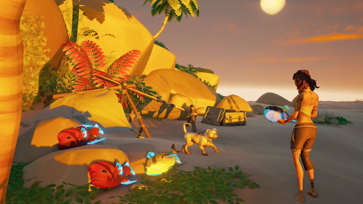 Neenadot's tweet photo. Theme: Feats of Fishing
#SotShot 
#SeaOfThieves
@SeaOfThieves https://t.co/WV7PnSkVqH