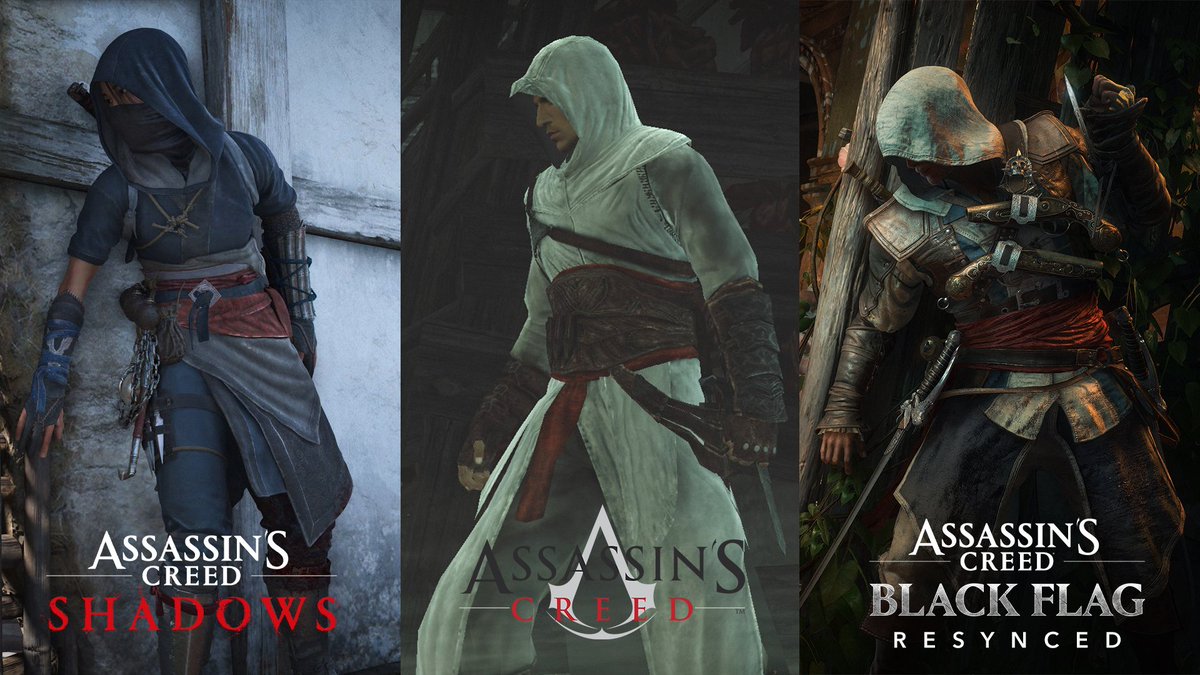 TheTrueSealYT's tweet photo. Crazy to think that less than a week ago, not only did Shadows get actively connected to Black Flag Resynced, but to AC Heresy and quite possibly to AC1 as well... https://t.co/QU2T2Dyft3