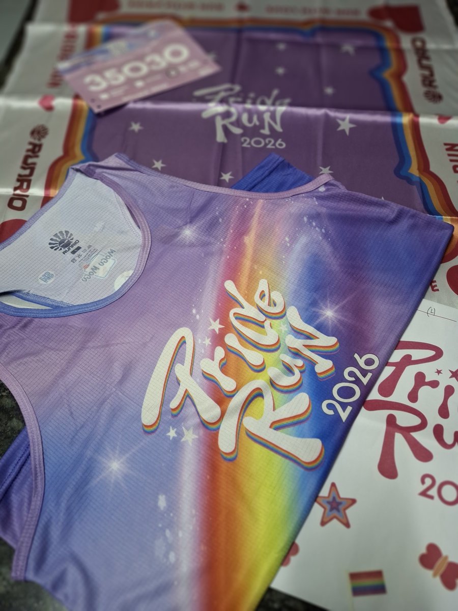 RedPhoenix_104's tweet photo. Tara see  you guys sa Sunday! HMU pag nakita mo ung bib number ko. Happy Pride everyone. #PrideRun2026 https://t.co/u6dc305djz