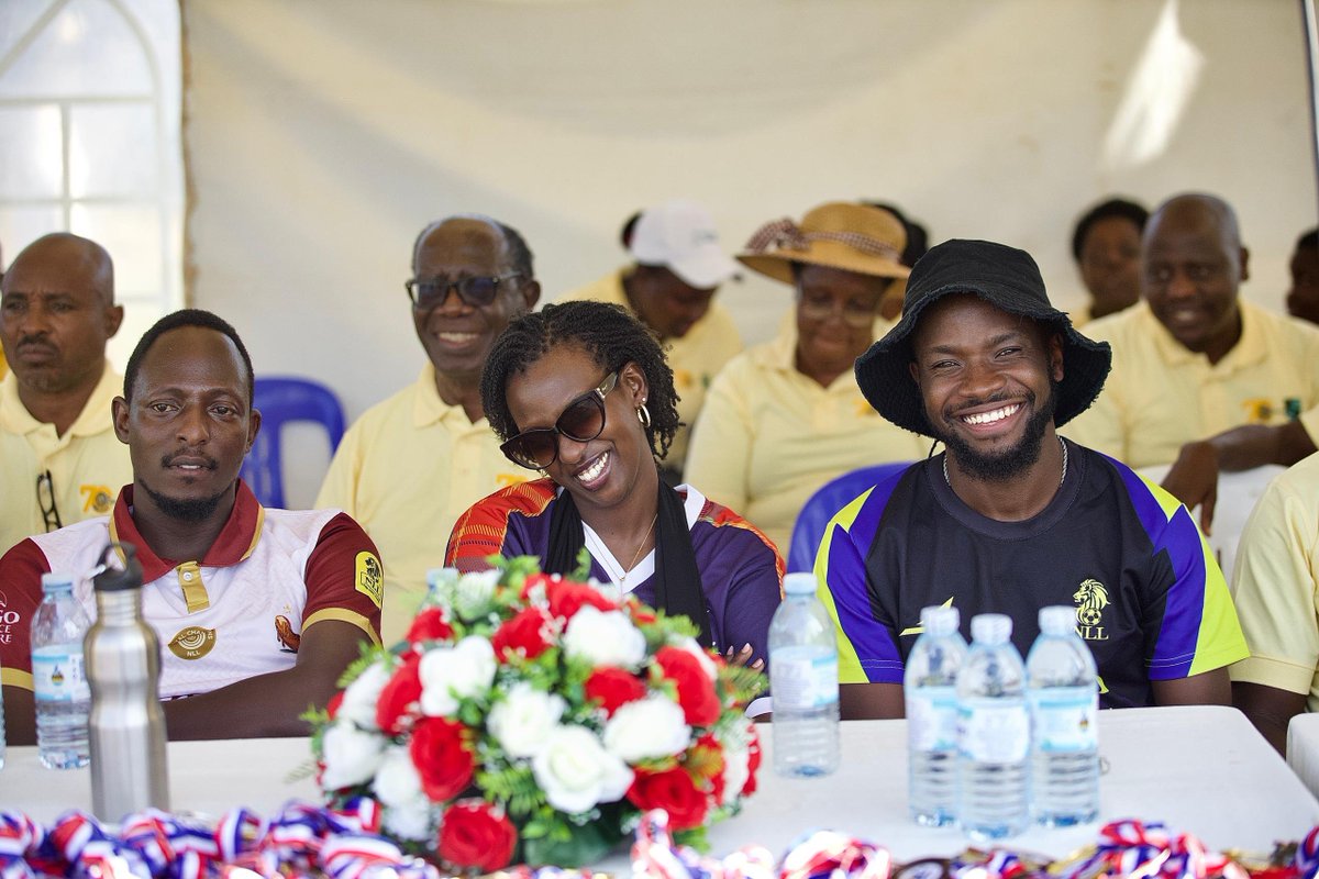 ntare_league's tweet photo. Moments from the @Ntare_School 2026 sports day happening at Kakyeka Grounds.
The NLL President Mr. @MKasheeka is the day's Chief Guest.
#NLLAtHome #NtareAt70
#NLLXVI https://t.co/bpSO1WDMm5