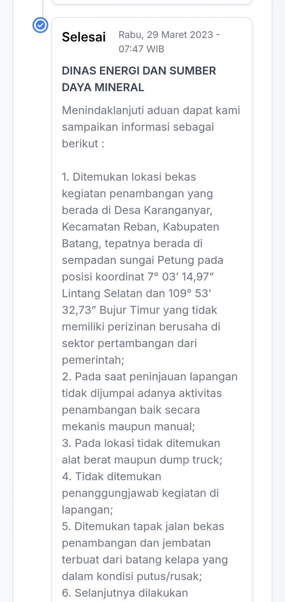 Poppinnbeom's tweet photo. Sungai dan gunung di kawasan sekitar tempat tinggal aku, literally dikeruk sampai gunungnya kalau keliatan dari darat itu dikeruk seperempatnya. https://t.co/1XGZNOzyoO