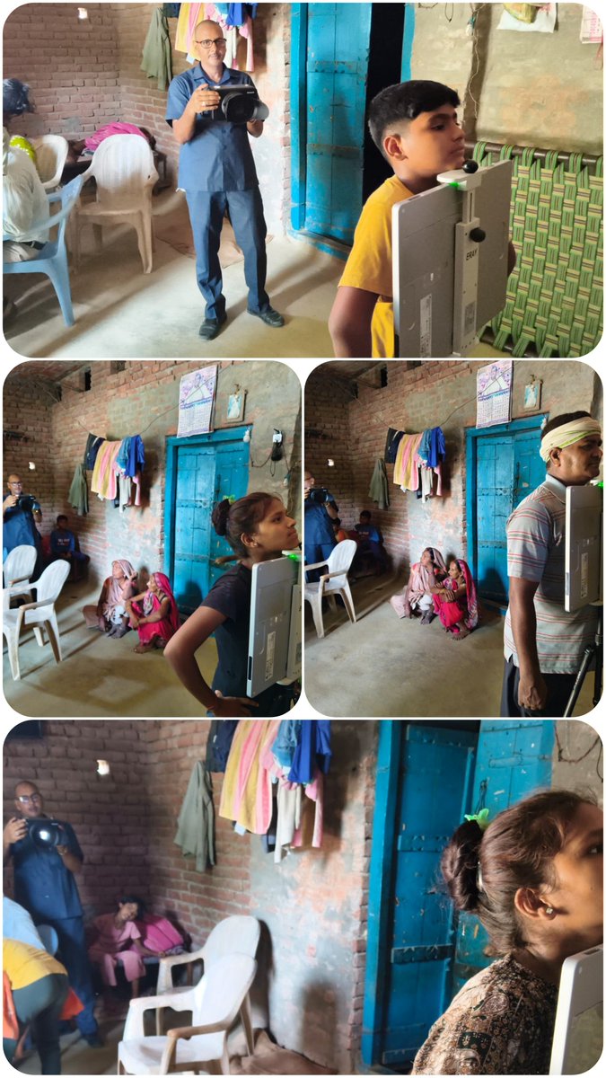 Ntep_ayodhya's tweet photo. जनपद अयोध्या, 100दिवसीय टीबी अभियान के अंतर्गत TU सोहावल के HRV बड़ागांव में HHX मशीन द्वारा NTEP टीम सदस्यों द्वारा संभावित टीबी मरीजों का X Ray किया गया। https://t.co/ghT9U2LvdT