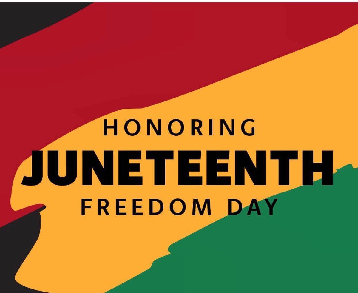 ConsumerWD's tweet photo. Honoring #juneteenth #freedomday https://t.co/YWms7PdwvU