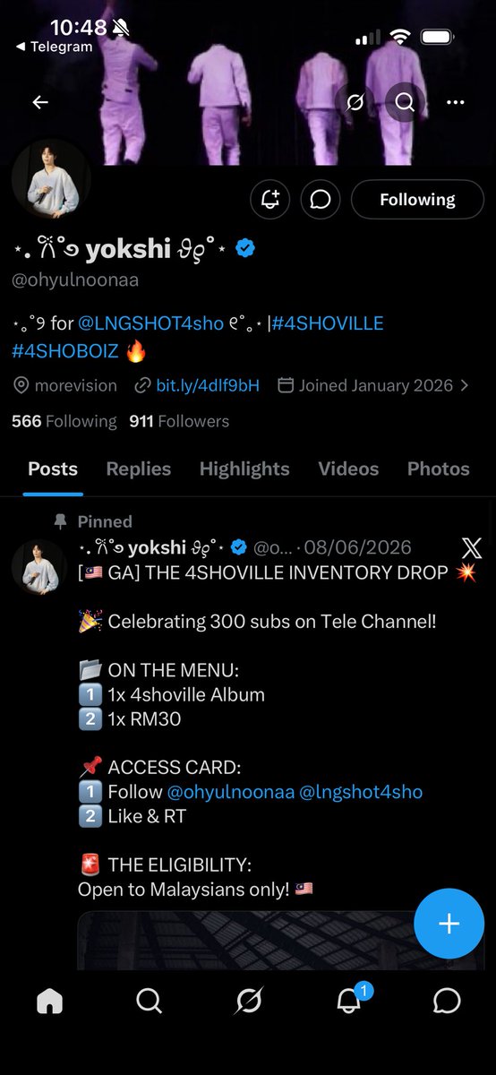 jjjongribo's tweet photo. @ohyulnoonaa @LNGSHOT4sho Congrats on your 300 tele channel subs! 🥳🥳

ps. Pls notice me beautiful ohyulnoonaa🫶 https://t.co/XngSlGYr5l