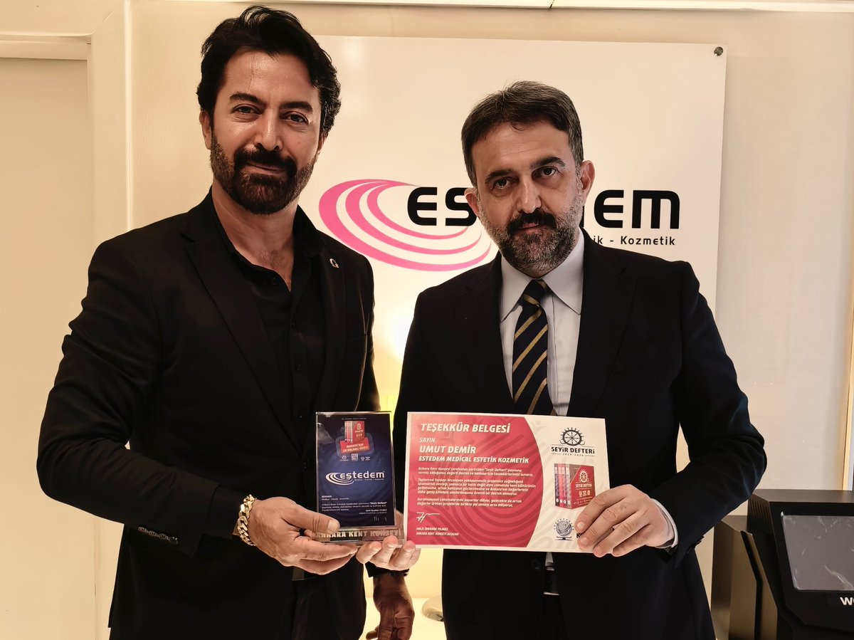 ank_kentkonseyi's tweet photo. Toplumsal faydayı önceleyen yaklaşımınızla projelerimize verdiğiniz destek, yalnızca bir katkı değil; aynı zamanda kent kültürünün gelişmesine, ortak hafızanın güçlenmesine ve Ankara’nın değerlerinin daha geniş kitlelere ulaştırılmasına önemli bir katkı sunmuştur.

ESTEDEM Medikal Estetik Kozmetik ailesine başarılar diliyor, gelecekte de ortak değerler üreten projelerde birlikte yol almayı temenni ediyor; iş birliğimizin artarak devam etmesini arzu ediyoruz.

#ESTEDEM #Medikal #Kozmetik #Ankara #HalilİbrahimYılmaz