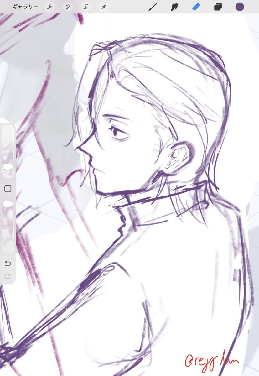Rejj_lim's tweet photo. じゅそし wip https://t.co/olYSMR0EuC