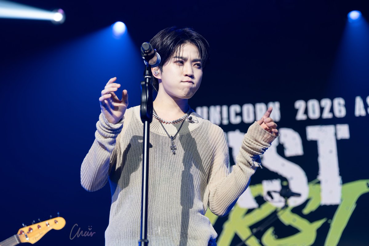 TWC1008's tweet photo. 20260523 - Hi-Fi Un!corn 2026 ASIA TOUR -FIRST MOVE- IN TAIPEI🦄

❤️

#HiFiUnicorn #HFU #하이파이유니콘 #福嶌崇人 #SHUTO #슈토 https://t.co/GJsSLOlEd4