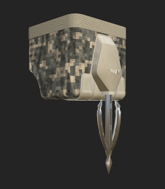 icy_trtr's tweet photo. Military UCP variant of the grappling hook I made

#roblox #gameasset #robloxdev #3dartwork #gamedev https://t.co/IYMkMP4Xhf