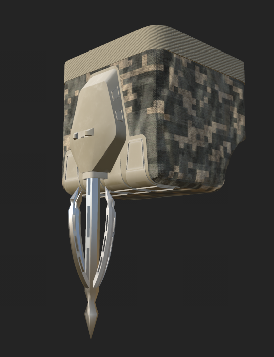 icy_trtr's tweet photo. Military UCP variant of the grappling hook I made

#roblox #gameasset #robloxdev #3dartwork #gamedev https://t.co/IYMkMP4Xhf