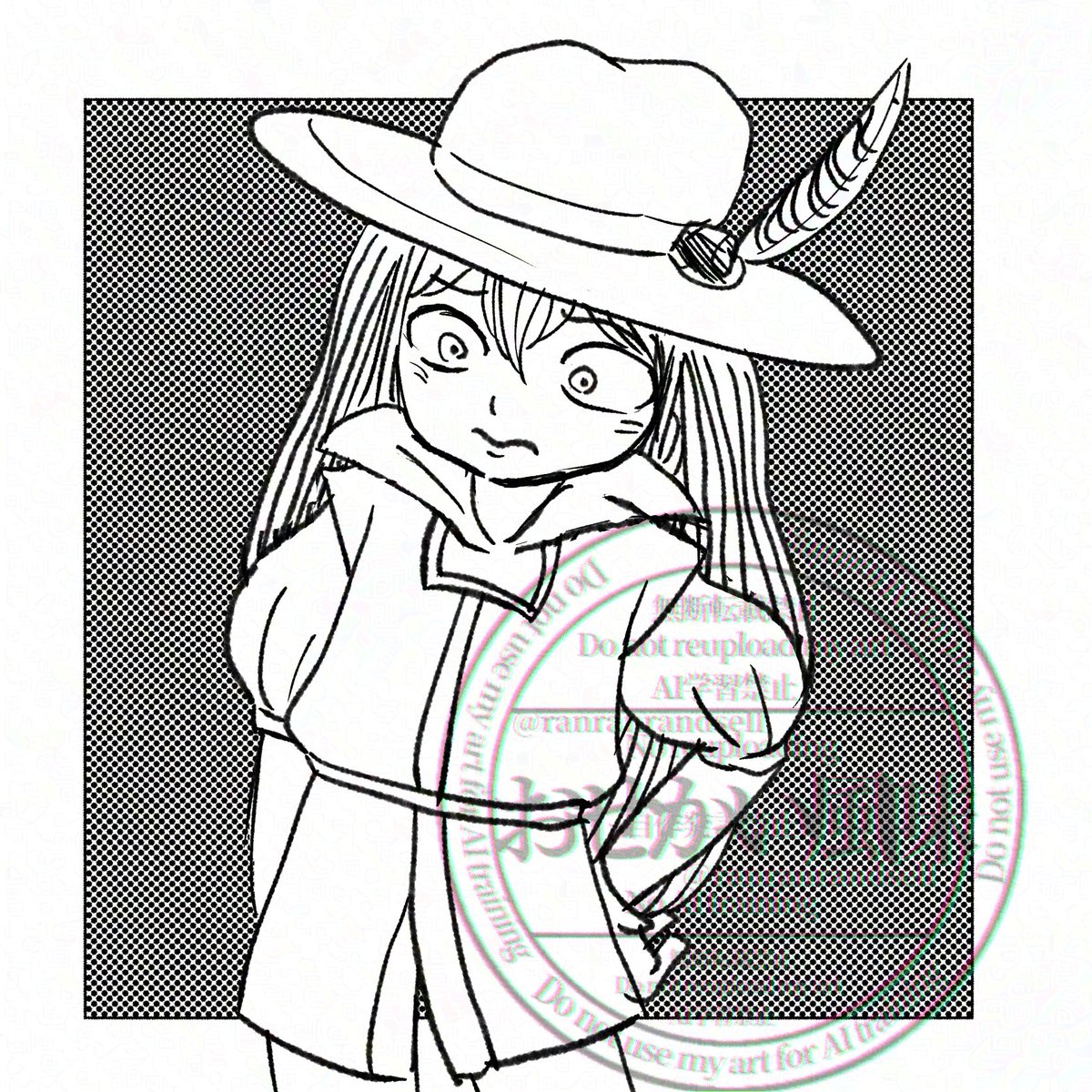 ranrandosell02's tweet photo. 色々描いてるけどなんて難しい子だ https://t.co/7tVrKURa0R