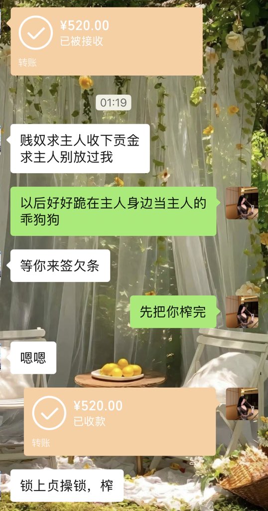shenshaochwokg's tweet photo. 收到贱奴的520贡金。
它跪着求我别放过它，以后只想当我的乖狗狗。
呵……如你所愿。
我会先把你彻底榨干，再锁上贞操锁。
让你明白，你的一切，包括最后那点尊严，都属于我。
下一个贡奴，把钱准备好再跪。
我只给最听话、最舍得的狗一丝关注。

#ATM #贡圈 #贡献 #奉献 https://t.co/sSOYjFRowf
