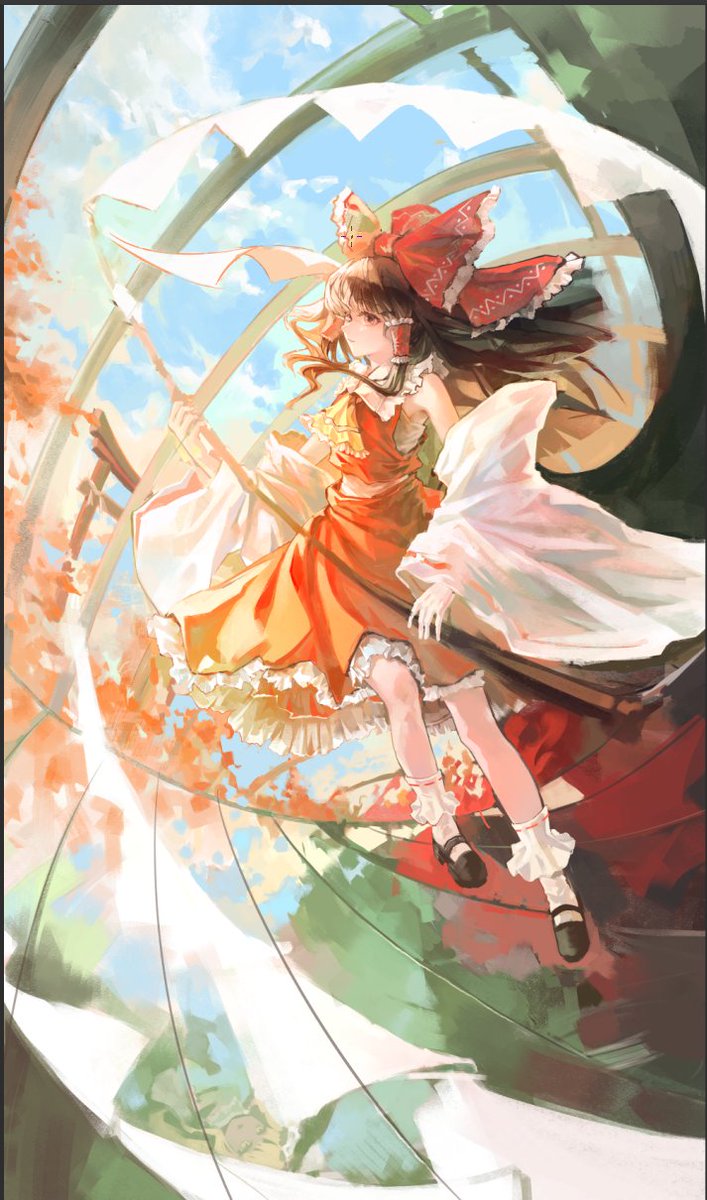NocBatTu's tweet photo. WIP, 
#東方Projectㅤ https://t.co/m3rdor1ame