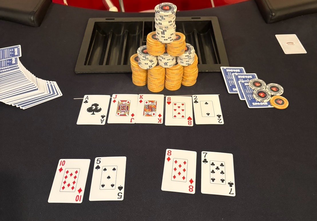 本日のトーナメント結果 1K 昼ポーカー 優勝 kingsman51様 準優勝