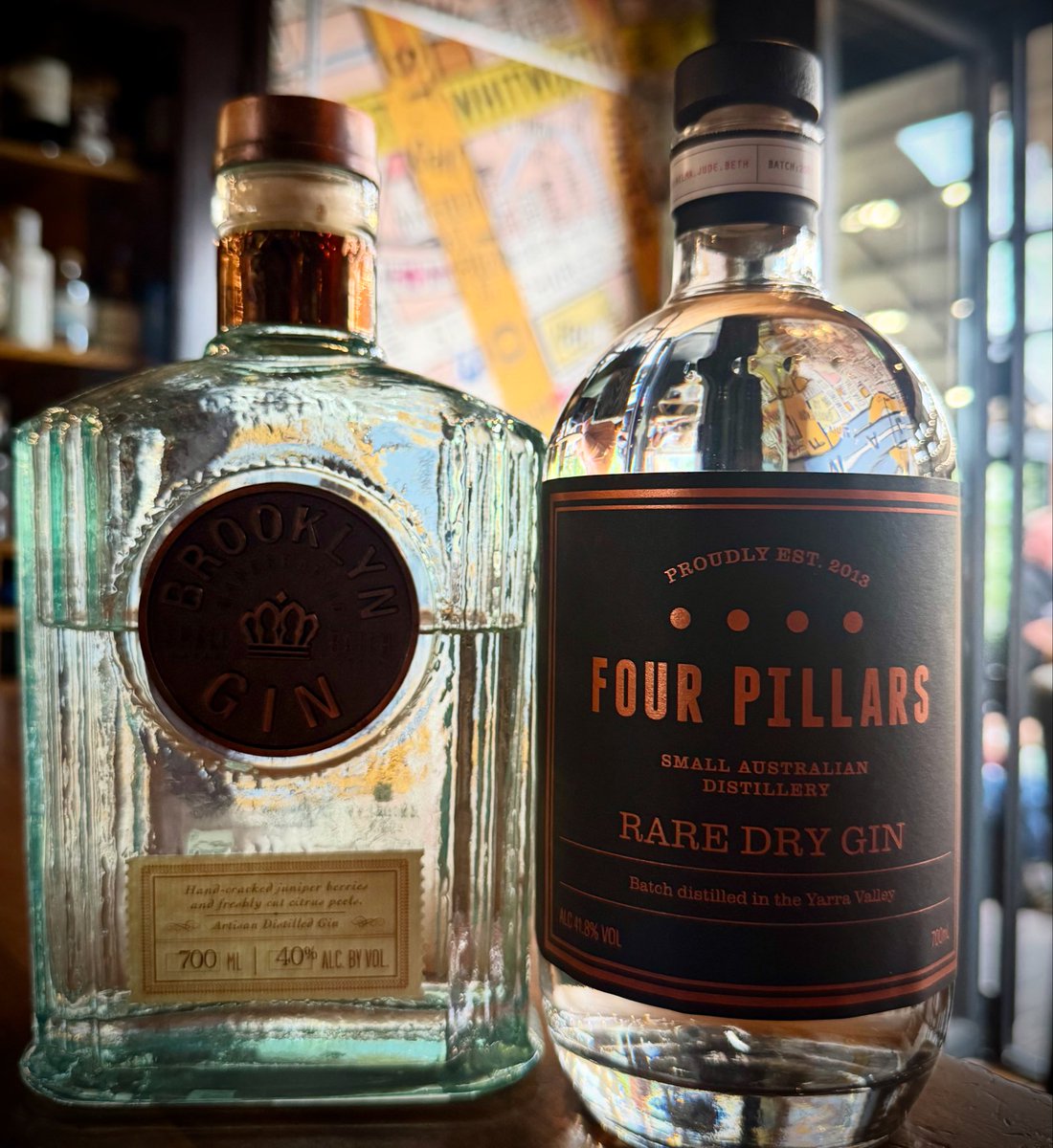 TheGinBible's tweet photo. Next up in the #WorldCup and being shown on our screens @TheAtlasBar later #Manchester... Who's joining us for USA v Australia at 8pm? 🇺🇸⚽️🇦🇺
@BrooklynGin @FourPillarsGin May the best #gin win 🎉 https://t.co/rF2Z2tSQXJ