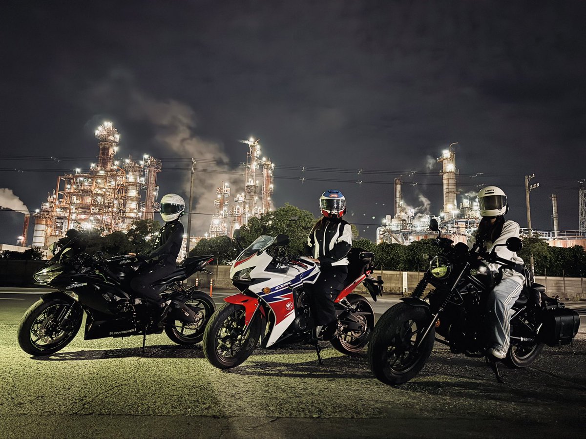 c_rbl_'s tweet photo. 久しぶりのぽんこツー🌃🏍 https://t.co/5ZLU0Vnb7G