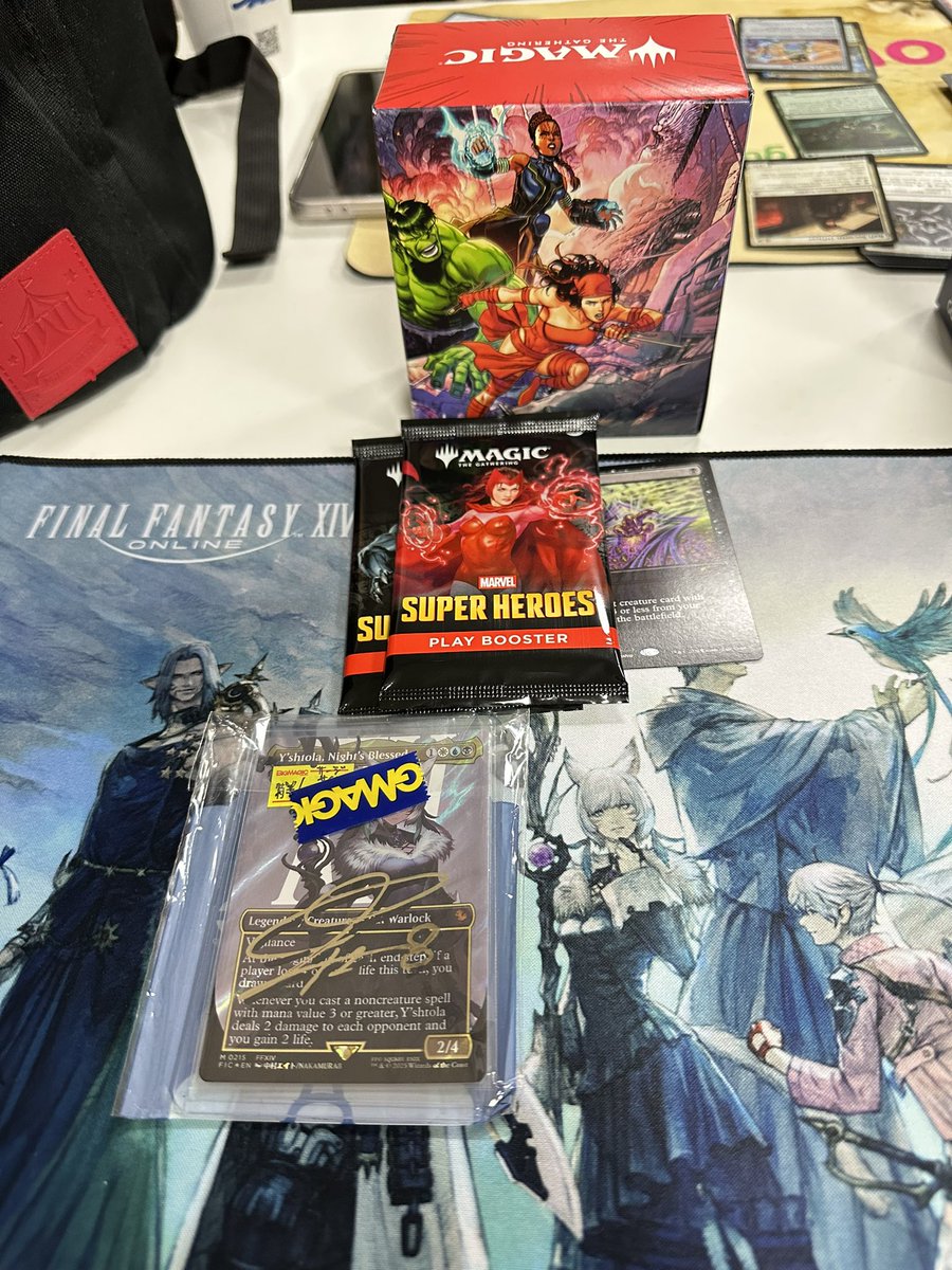 Pikaaa33's tweet photo. EDH &amp; 漫威之夜 https://t.co/UfU254uQOl