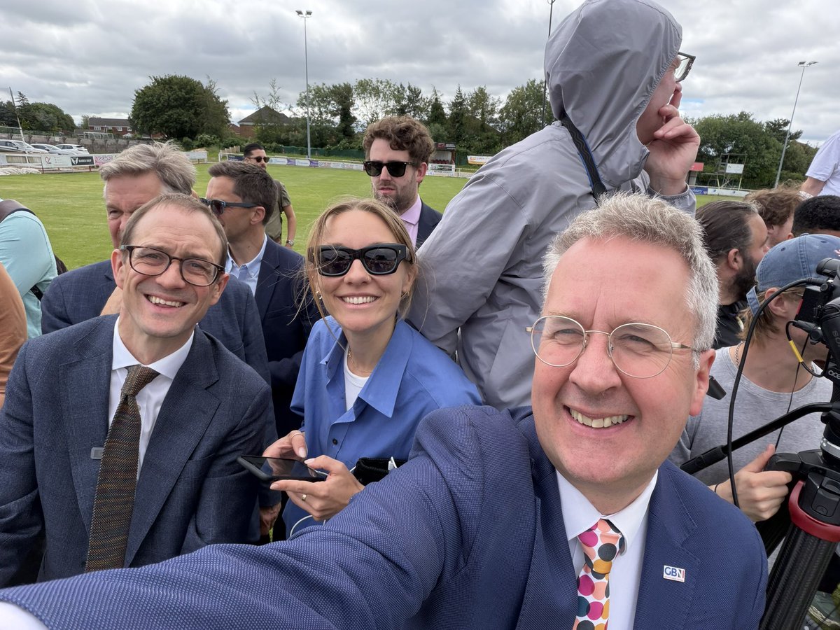 christopherhope's tweet photo. What an extraordinary political night and day. Thank you to all @GBNEWS colleagues who made it work, from Katherine Forster, Rebeca Newnes and Sophie Reaper and our camera operators Steve, Oliver, John and Pablo on the ground in Makerfield, to the overnight and daytime teams in Paddington, as well as teams at the two counts in Scotland. And thank you for watching! My day isn’t yet over - tune in for a @GBNEWS by-elections special, 7pm to 8pm tonight.
