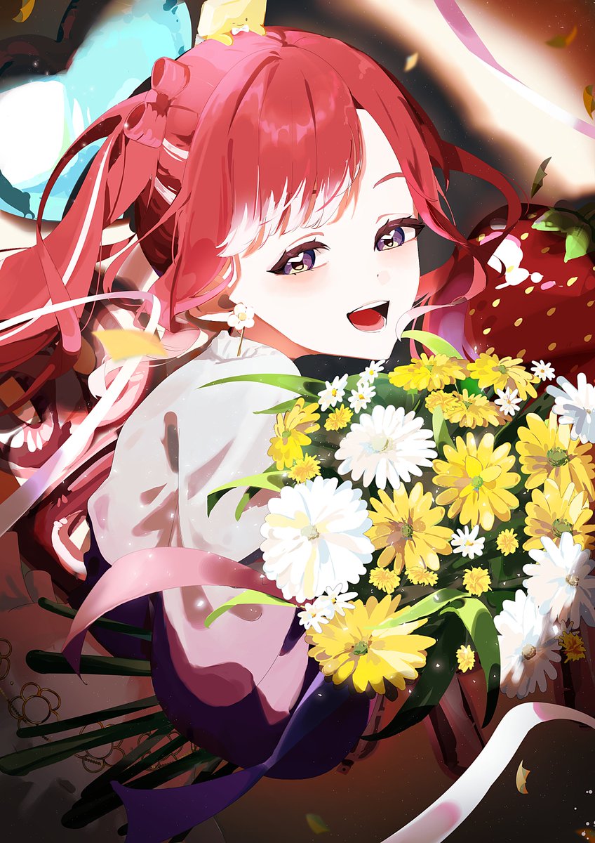 conata75's tweet photo. ベリたん絵再掲
３Dおめでとうございます！！！！！！ https://t.co/UUmhMUIpKn