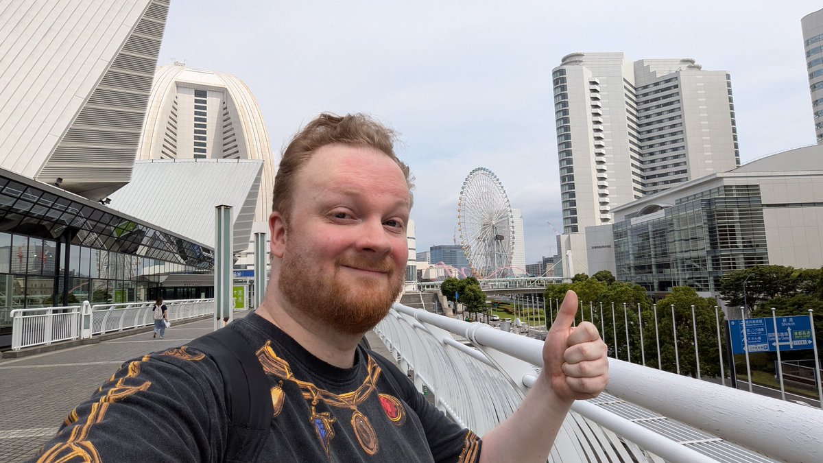 karsten_frank's tweet photo. 21 years ago, half my lifetime, I reached the finals of the 2005 Magic World Championship in Yokohama.

Today, at 42, I returned to relive that memory. It's amazing to look back and realize just how many places, experiences, and friendships this game has brought me. https://t.co/KDNTMSOY77