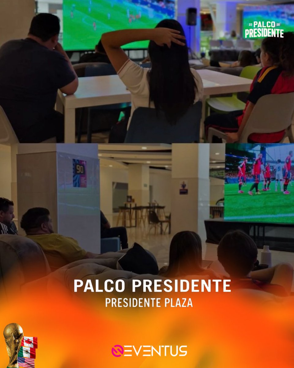 theeventussv's tweet photo. ¡Aquí te dejamos un par de opciones para que puedas disfrutar de los 104 partidos con el mejor ambiente!⚽️🏟️
Y si quieres más evento sobre futbol puedes verlos acá ➡️🇸🇻 https://t.co/RBp8De52EJ
#mundial2026 #enelsalvador #partidos #paratiii https://t.co/OaB6y046T7