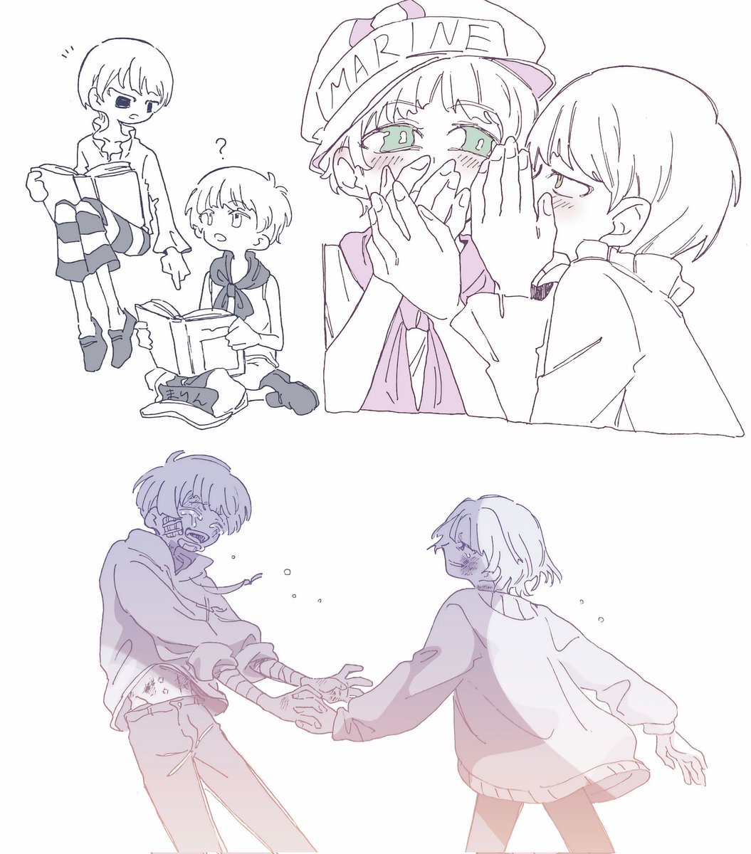 cf_king_c's tweet photo. 幼🦖🔮(現パロ含む) https://t.co/gS0PG6xSmD
