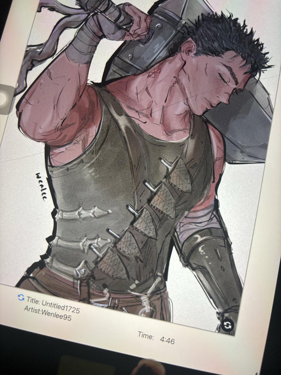 wenlee95's tweet photo. #Berserk #ベルセルク my love Guts https://t.co/l0KyAmjWqG