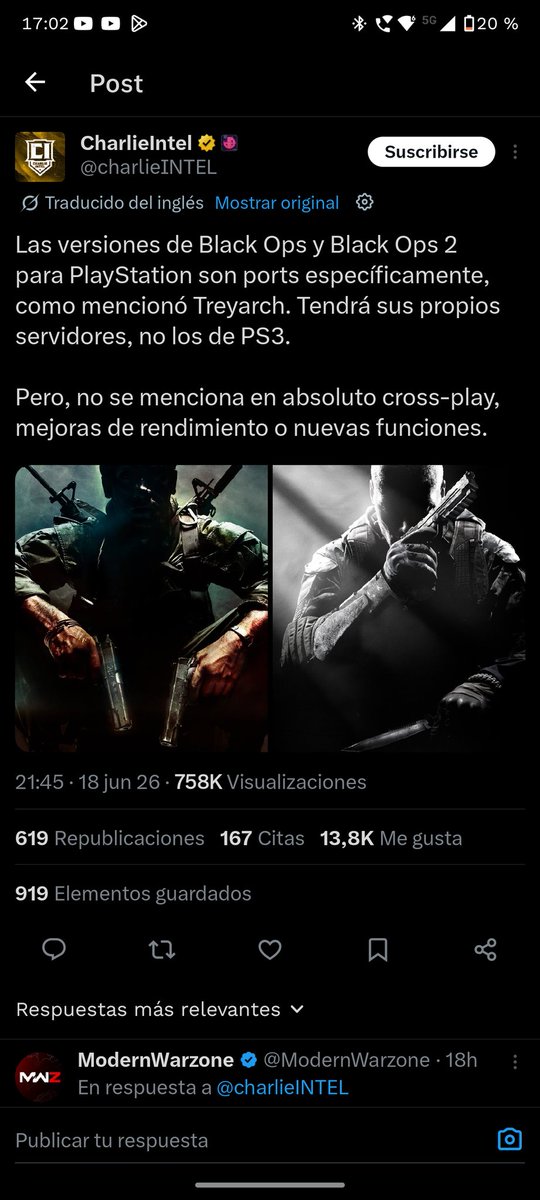 ImSora0220's tweet photo. @AleexBlaze @eXtas1stv Exacto, Alex. De hecho, ya lo confirmó CharlieIntel: tendrá sus propios servidores. https://t.co/Ls0wZ7Gvmq