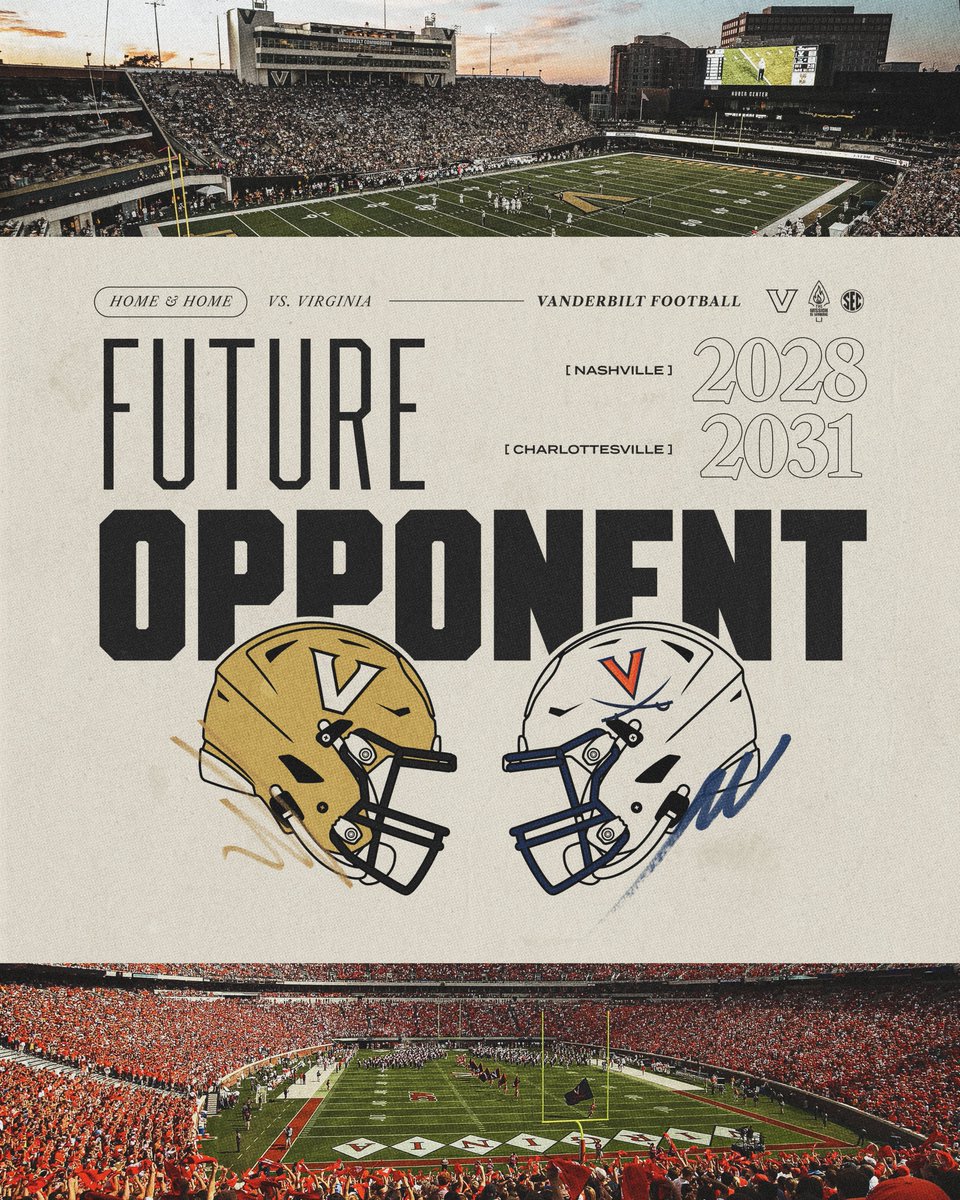 VandyFootball's tweet photo. Series is set 🤝 https://t.co/irDTBfoswD
