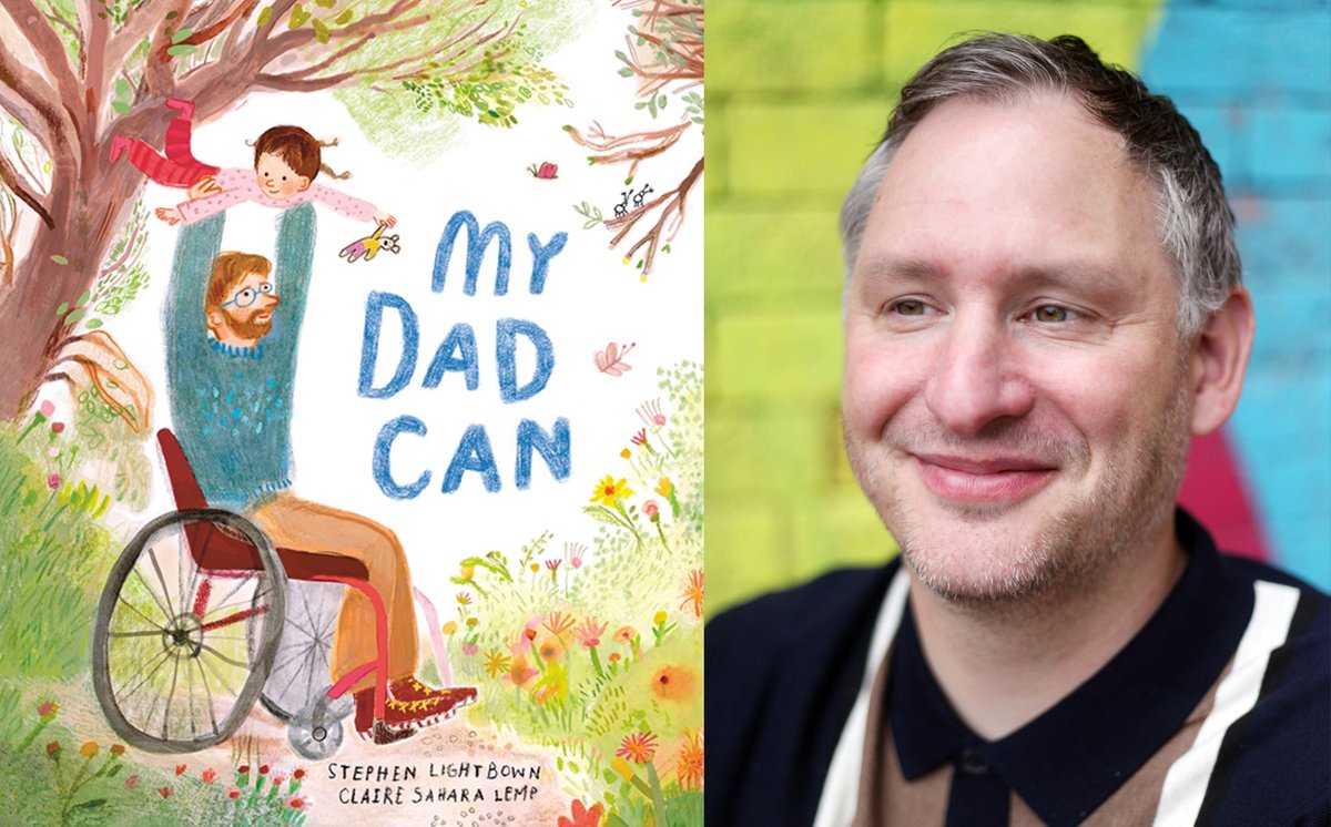 uksla's tweet photo. "I wanted to write a book that represented our life in all its forms."  With #FathersDay approaching, we spoke to Stephen Lightbown about his new picture book #MyDadCan 📚

Read more: https://t.co/S6K64VUlT3

#PictureBooks #InclusiveBooks #ChildrensBooks #NewBooks @QuartoKids https://t.co/cU6v20exYV