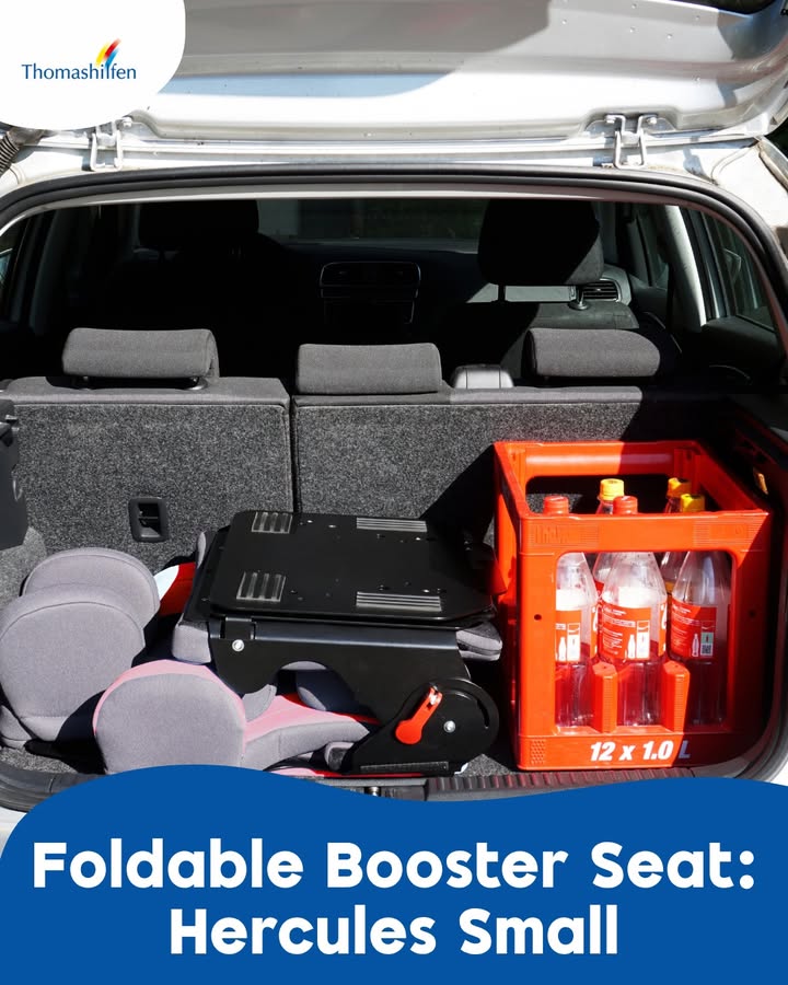 thomashilfen's tweet photo. Support when you need it, space-saving when you don't. The Hercules Small Booster accommodates users from 40–110 lbs and features a foldable design for easy storage and transport. Practical, portable, and ready for every journey. https://t.co/2AUuwDiBBK