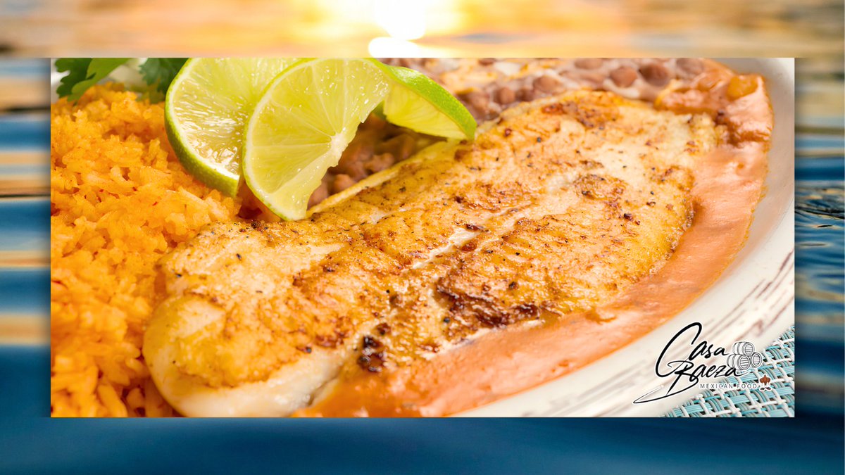 CasaBaeza's tweet photo. Taste #summer on a plate! ☀️🐟 Enjoy our signature #fishfillet—light, flavorful, and crafted with authentic Mexican seasoning made for sunny days and fresh cravings.

#MexicanRestaurant #MexicanCuisine #MexicanEats https://t.co/YYVyTQWBVT