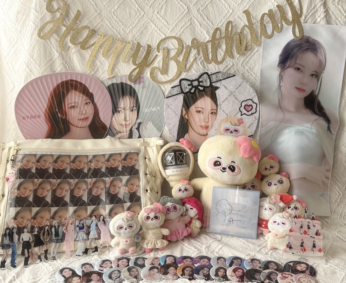 ayksm_o6's tweet photo. 𝐇𝐀𝐏𝐏𝐘 𝐁𝐈𝐑𝐓𝐇𝐃𝐀𝐘 𝑨𝒀𝑨𝑲𝑨🥂🤍

23歳の彩花ちゃんも
幸せに過ごせますようにᐡ⸝⸝> ·̫ <⸝⸝ᐡ

これからもずっと応援してるよ〜👼🏻🍒
 #NiziU #HappyAYAKAday  #AYAKA_bubble #23歳のアヤカとDREAM_WITH_ME https://t.co/yb2hXdGTG9