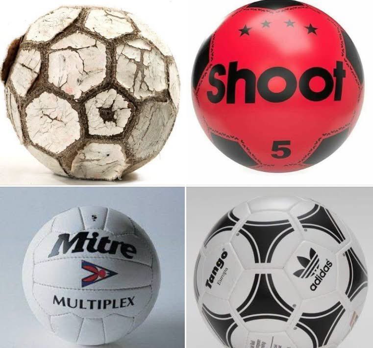 UKFootyBible's tweet photo. How many of you grew up with one of these footballs? ⚽ https://t.co/30WAANtV90