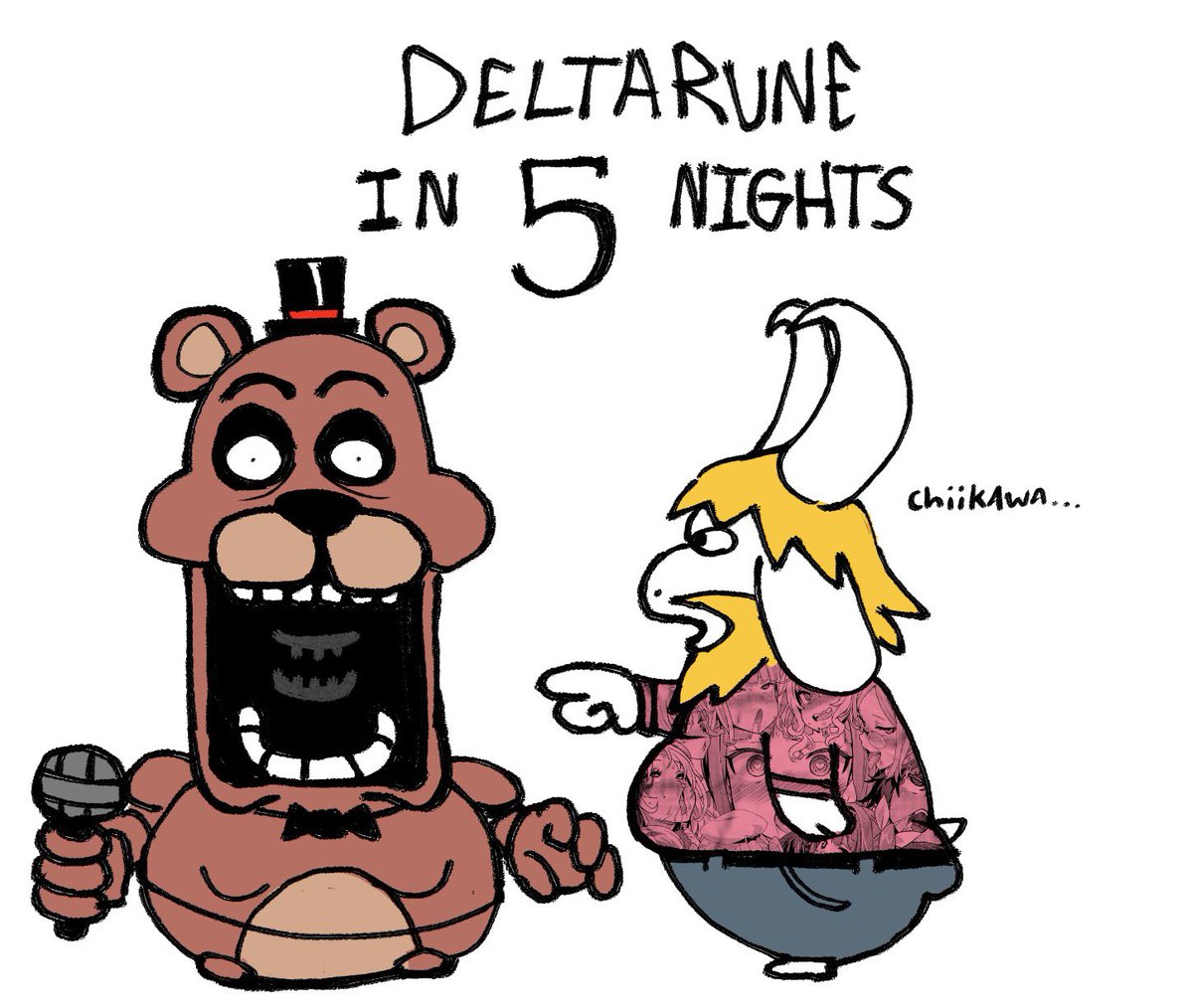 Nediaxyz's tweet photo. FIVE

#deltarune https://t.co/4YCm9onH0V