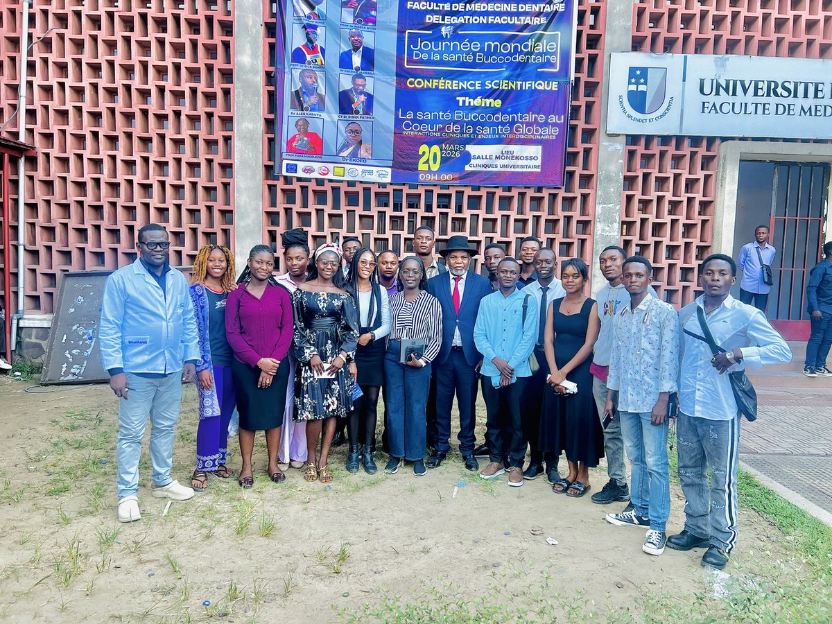 OralPH_unikin's tweet photo. 📊#SPDentaire #UNIKIN a mené une étude auprès des étudiants afin d’évaluer leurs connaissances, attitudes et pratiques en santé bucco-dentaire

Les résultats de cette recherche contribueront à l’élaboration de stratégies de promotion de la santé adaptées au contexte universitaire https://t.co/IogVOqmxKI